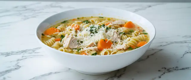 10-Minute Chicken Pastina Soup