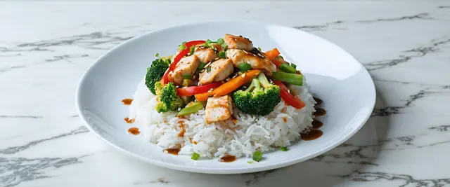 15 Minute Chicken and Vegetable Stir-Fry