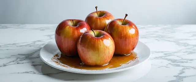 3-Ingredient Baked Apple with Cinnamon