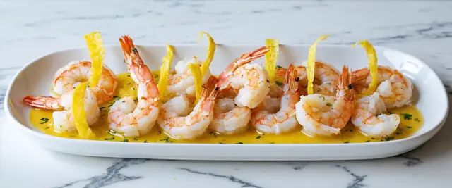 3-Ingredient Buttery Lemon Shrimp
