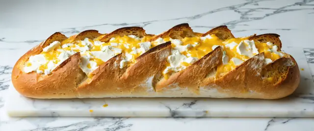 3-Ingredient Cheesy Garlic Bread