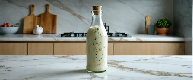 3-Ingredient Creamy Garlic Caesar Dressing