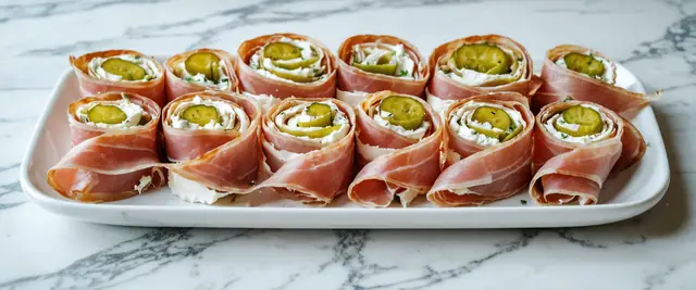 3-Ingredient Pickle Wraps