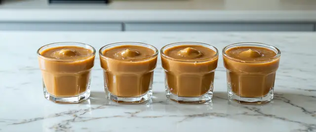 3-Ingredient Silky Butterscotch Pudding