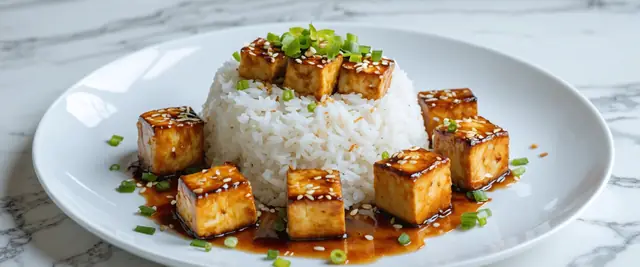 3-Ingredient Sticky Teriyaki Tofu