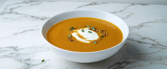 3-Ingredient Velvety Pumpkin Soup