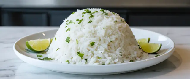 3-Ingredient Zesty Lime Cilantro Rice