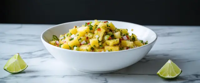 3-Ingredient Zingy Pineapple Salsa