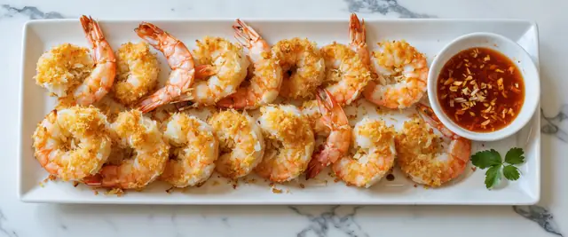 Air-Fried Coconut Shrimp