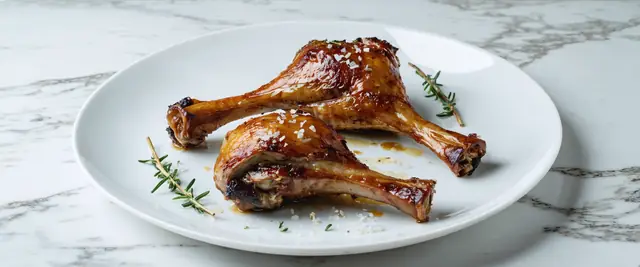 Air-Fried Duck Confit with Crispy Skin