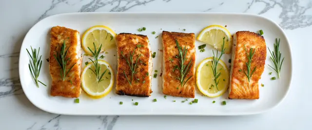 Air-Fried Lemon Herb Tilapia with Fresh Dill