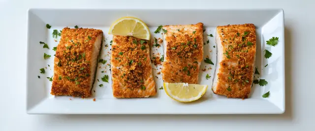 Air-Fried Parmesan and Herb Crusted Tilapia