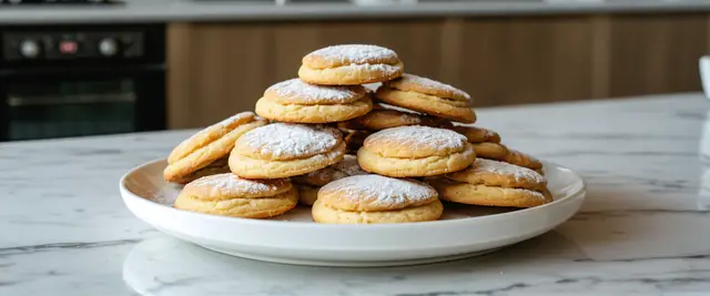 Almond Crescent Cookies