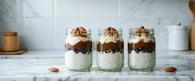 Almond Joy Overnight Oat Delight