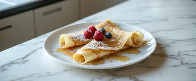 Almond Milk Crepes