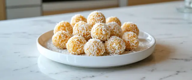 Apricot Almond Coconut Truffles