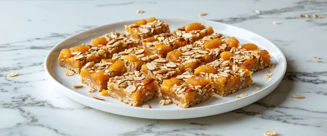 Apricot Almond No-Bake Bars