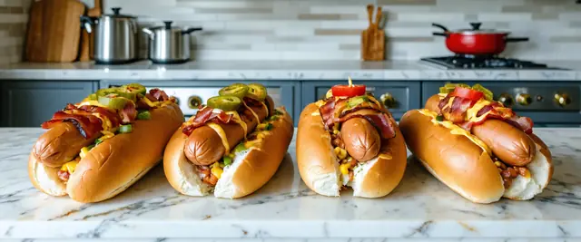 Arizona-Style Sonoran Hot Dogs