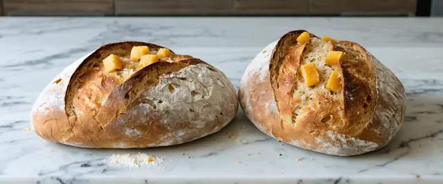 Asiago and Black Pepper Ciabatta