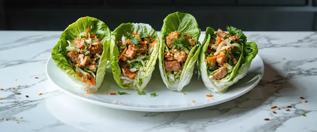 Asian Tuna Salad Wraps