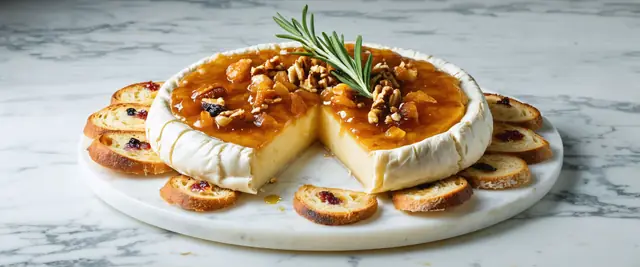 Baked Brie with Jam