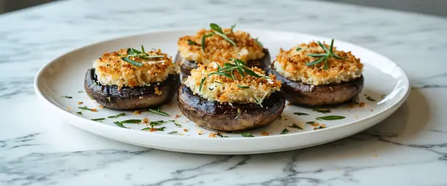 Baked Portobello Mushrooms