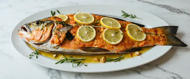Baked Red Snapper