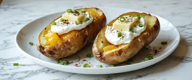 Baked Russet Potatoes