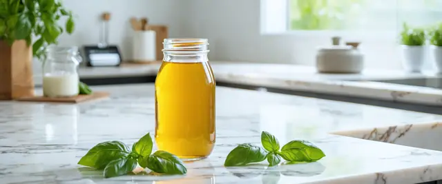 Basil-Infused Simple Syrup