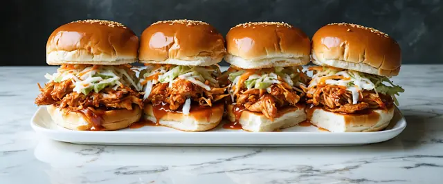 BBQ Chicken Sliders