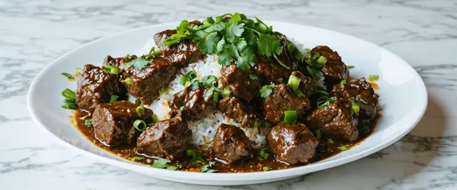 Beef Rendang with Green Chili (Rendang Hijau)