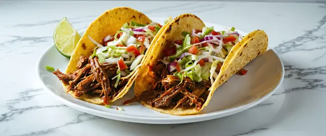 Beer-Braised BBQ Beef Tacos