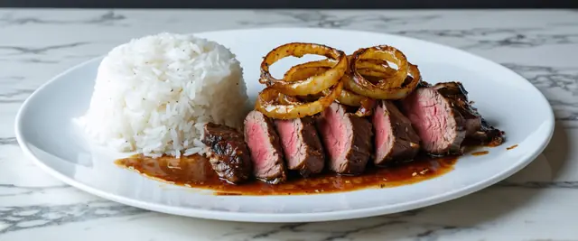 Bistek Tagalog (Filipino Beef Steak)