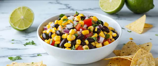 Black Bean And Corn Salsa