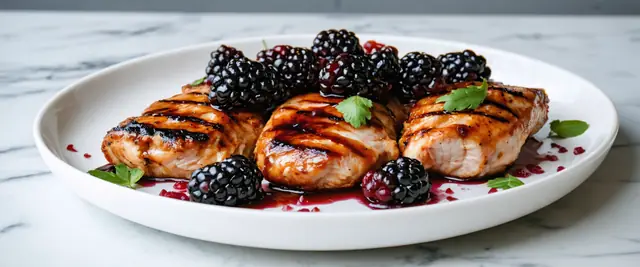 Blackberry Chipotle BBQ Chicken