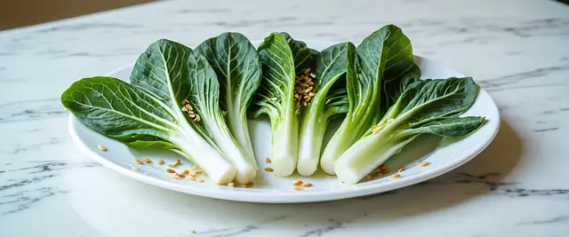 Blanched Bok Choy