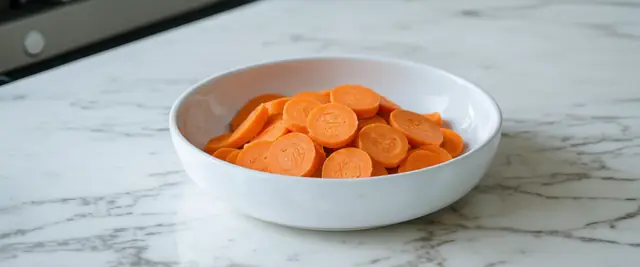 Blanched Carrots