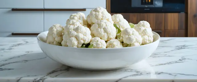 Blanched Cauliflower