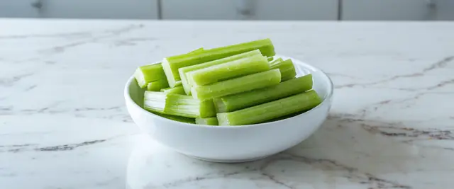 Blanched Celery