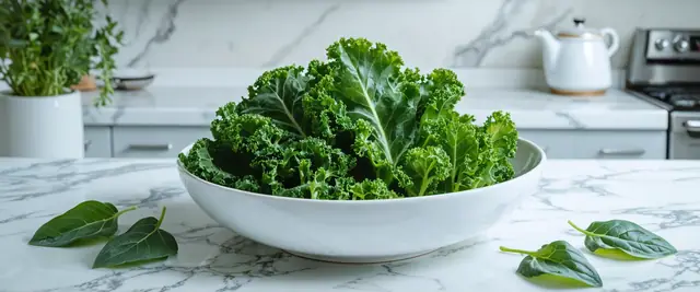 Blanched Kale