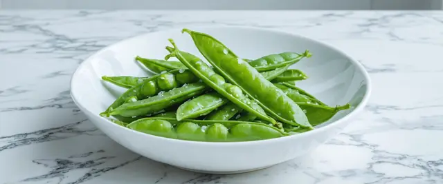 Blanched Snow Peas