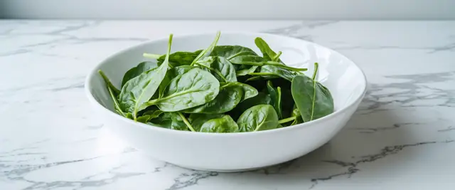 Blanched Spinach