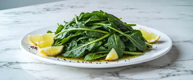 Blanched Swiss Chard