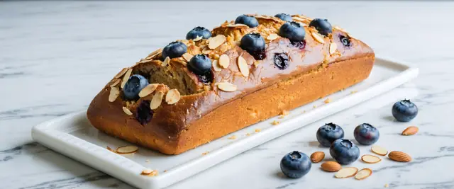Blueberry Almond Breakfast Bread