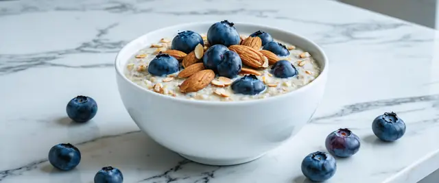 Blueberry Almond Overnight Oats