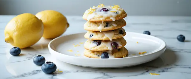 Blueberry Lemon Zest Cookies