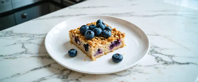Blueberry Oatmeal Bake