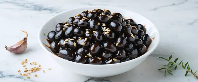Braised Black Beans (Kongjaban)