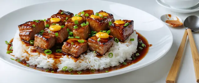 Braised Pork Belly (Tau Yew Bak)
