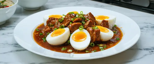 Braised Pork with Eggs (Thịt Kho Tàu)